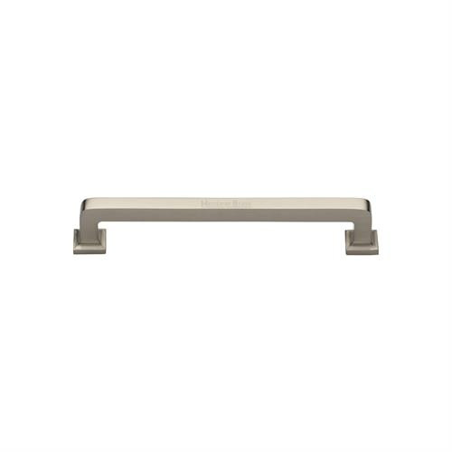 M Marcus Heritage Brass Square Vintage Design Cabinet Pull 101mm Centre to Centre